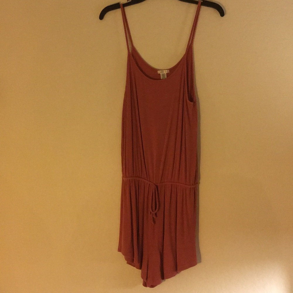 Comfort color pink romper